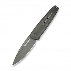 Ніж складаний туристичний Weknife Hull (9.9 см) Bohler M390 / Titanium сірий Ніж складаний туристичний Weknife Hull (9.9 см) Bohler M390 / Titanium сірий