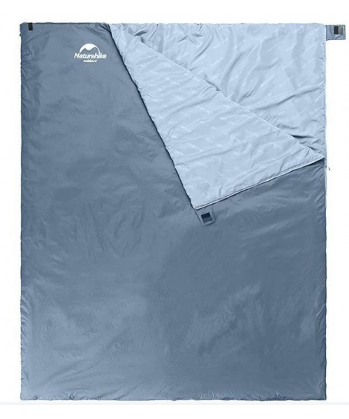 Спальник надлегкий Naturehike Summer LW180 NH21MSD09 лівий, (15°C), p-p XL, зелений
