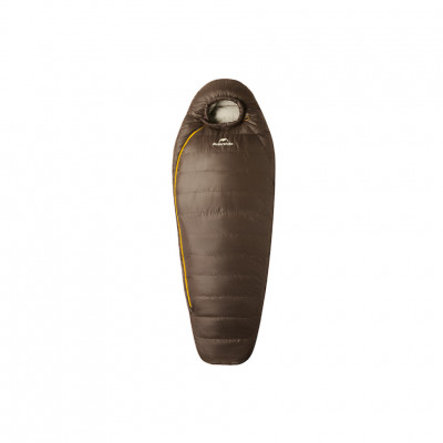 Спальник з натуральним пухом Naturehike Snowbird CNK2550WS014, p-р M, темно-коричневий 400 г