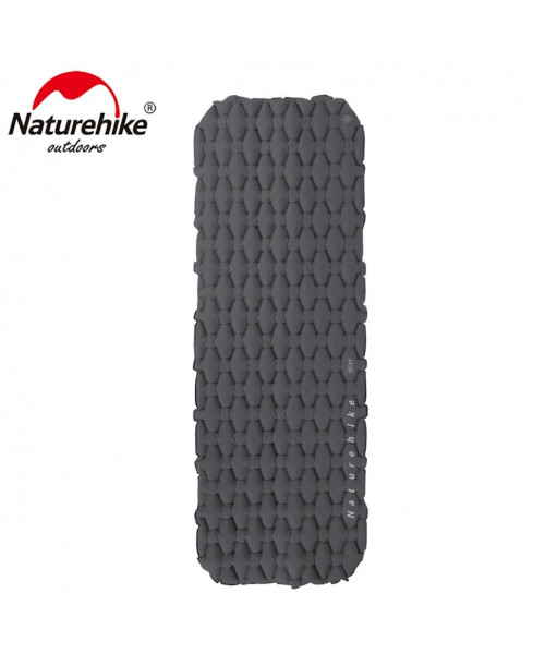 Килимок надувний Naturehike FC-10 NH19Z001-P, 65 мм, графіт