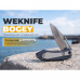 Ніж складаний туристичний Weknife Bogey (9.3 см) Bohler M390 / Titanium синій