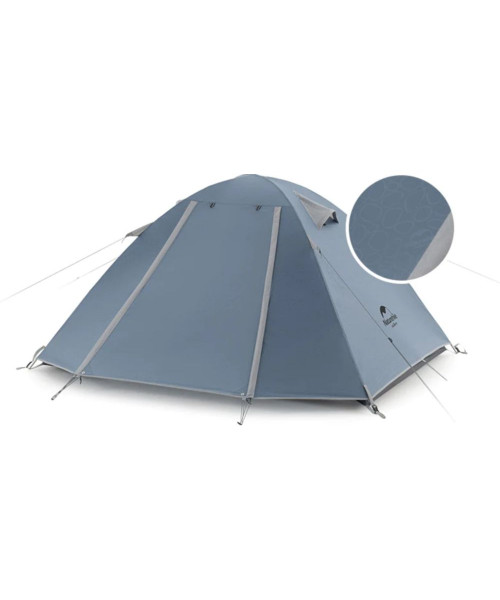 Намет тримісний Naturehike P-Series NH18Z033-P 210T/65D, темно-синій Намет тримісний Naturehike P-Series NH18Z033-P 210T/65D, темно-синій