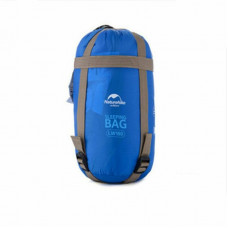 Спальник надлегкий Naturehike Mini Ultra light LW 180 NH15S003-D, Silk-like cotton, блакитний