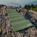 Килимок складаний IXPE Naturehike CNK2450WS044, алюмінієва плівка, 195x60х1,8 см, оливковий зелений