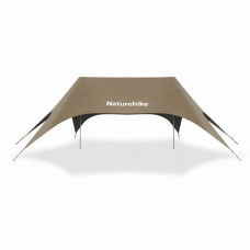 Тент туристичний Naturehike Cloud Skies Tarp Lite CNK2650WS023, 960 х 485 х 260 см, темно-коричневий