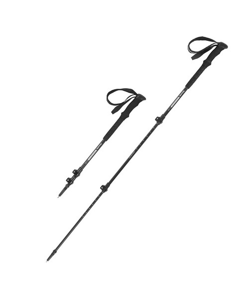 Трекінгова палиця 3-сек. Naturehike ST 03 7075 AL NH17D017-D, чорна