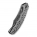 Ніж складаний туристичний Civivi Pentad (8.8 см) Nitro-V / Micarta чорний/білий