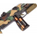 Автомат світло-звуковий ZIPP Toys HK MP7 у наборі з окулярами ц:камуфляж,коричневий
