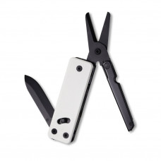 Міні мультитул Roxon KS2E Noir, чорне лезо, білий