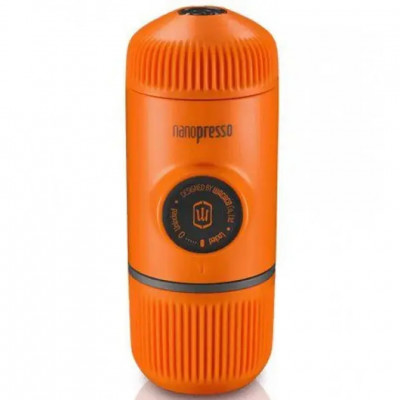 Портативна еспресо-кавоварка Wacaco Nanopresso помаранчева