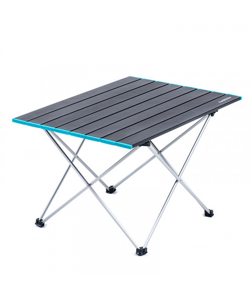 Стіл розкладний Naturehike NH19Z008-Z, алюміній, Розмір L, сірий