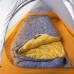 Спальник з натуральним пухом Naturehike CW400 NH18C400-D, p-р L, жовто-сірий