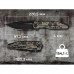 Ніж складаний туристичний Weknife Reveille (9.7 см) Bohler M390 / Titanium пісочно-бежевий