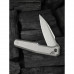 Ніж складаний туристичний Weknife Dressytak (8.6 см) Bohler M390 / Titanium сірий