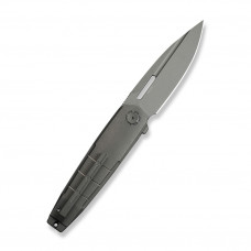 Ніж складаний туристичний Weknife Hull (9.9 см) Bohler M390 / Titanium сірий Ніж складаний туристичний Weknife Hull (9.9 см) Bohler M390 / Titanium сірий
