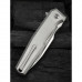 Ніж складаний туристичний Weknife Dressytak (8.6 см) Bohler M390 / Titanium сірий