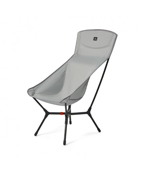 Стілець складаний ультралегкий Naturehike CNK2550JJ013 Yamami YL01, розмір L, алюміній, сірий