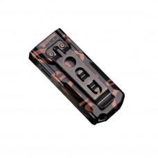 Ліхтар наключний Fenix E06R, чорно-коричневий | Лімітована серія