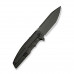 Ніж складаний туристичний Weknife Breach (9.8 см) Bohler M390 / Titanium вугільно-сірий