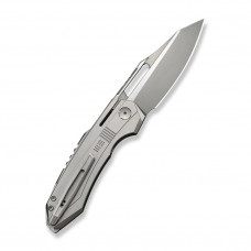 Ніж складаний туристичний Weknife Bogey (9.3 см) Bohler M390 / Titanium сірий Ніж складаний туристичний Weknife Bogey (9.3 см) Bohler M390 / Titanium сірий