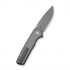 Ніж складаний туристичний Civivi Iron Tide (8.2 см) 14C28N / Aluminum сірий