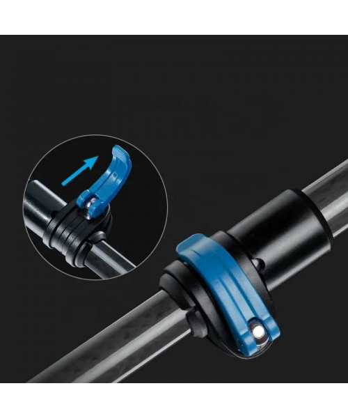 Трекінгова палиця Naturehike ST07 NH18D010-Z, 115-135 см, бордова