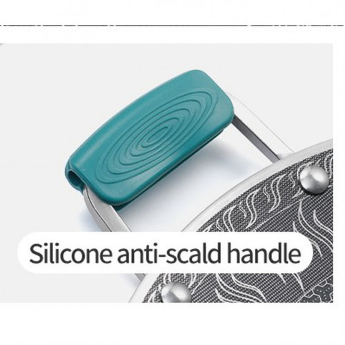 Сковорода з нержавіючої сталі з силіконовими ручками Naturehike CNK2550CF011, 34 х 34 см Сковорода з нержавіючої сталі з силіконовими ручками Naturehike CNK2550CF011, 34 х 34 см