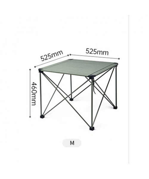 Складаний стіл Naturehike CNK2450JJ013, M, алюміній, сірий Складаний стіл Naturehike CNK2450JJ013, M, алюміній, сірий
