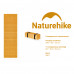 Килимок туристичний складаний одномісний IXPE Naturehike CNK2650WS010 з алюмінієвою плівкою, 200x60x2.3 см, жовтий