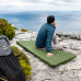 Матрац туристичний надувний одномісний Naturehike CNK2450WS014, надлегкий, 186х58х8 см, зелений із мішком для надування