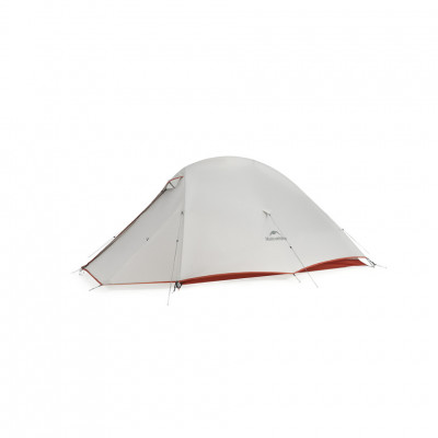 Намет надлегкий двомісний з футпринтом Naturehike Cloud Up Pro CNK2350WS020, 20D, світлий сірий