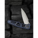Ніж складаний туристичний Weknife Dressytak (8.6 см) Bohler M390 / Titanium синій