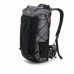 Рюкзак туристичний Naturehike Rock NH20BB113, 40+5 л, чорний