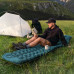 Матрац туристичний надувний одномісний Naturehike CNK2550WS019, 200x60x9.5 см, синій, прямокутний із мішком для надування