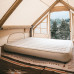 Матрац надувний 25 см потрійний із вбудованою помпою Naturehike CNH23DZ10001, світло-коричневий