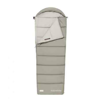 Спальний мішок з капюшоном Naturehike MS100 CNK2350WS023 правий, зелений