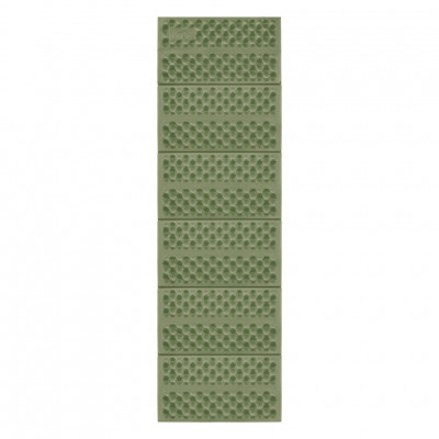 Килимок складний IXPE Naturehike CNK2550WS030, алюмінієва плівка, 18 мм, оливковий-зелений