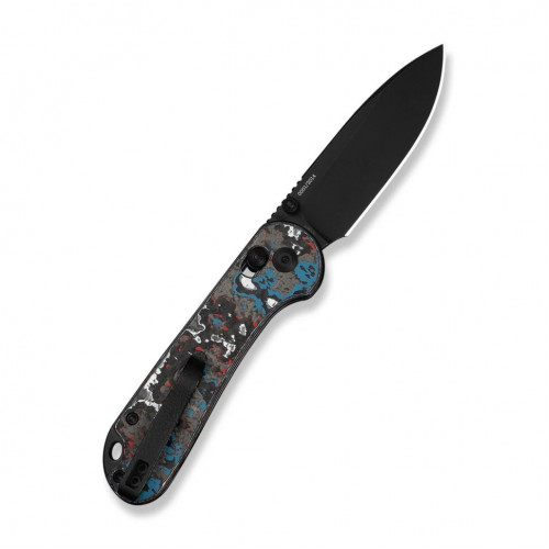Ніж складаний кишеньковий Civivi Elementum (Crossbar Lock), (7.51 см) CPM S35VN / Nebula FatCarbon Fiber чорний/червоний/синій/білий Ніж складаний кишеньковий Civivi Elementum (Crossbar Lock), (7.51 см) CPM S35VN / Nebula FatCarbon Fiber чорний/червоний/синій/білий