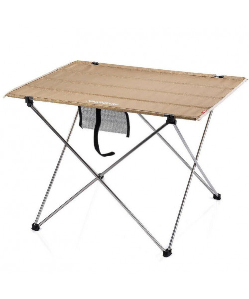 Cтіл розкладний Naturehike NH20JJ020,1680D Oxford / алюміній, Розмір L, бежевий