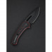 Ніж складаний Sencut Squiggy Burgundy/Black S24082A-3