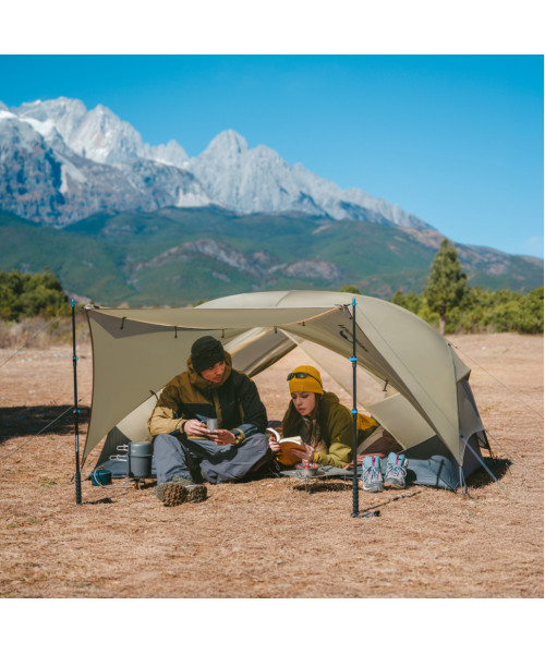 Намет одномісний ультралегкий Naturehike Mongar UL CNK2550WS016, сірий