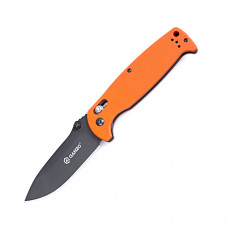 Ніж складаний туристичний Ganzo G7413 (8.9 см) 440C / G10 помаранчевий