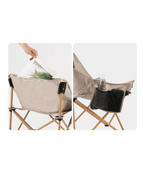 Складний стілець BRS-Y01B, бежевий