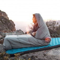 Спальний мішок з капюшоном Naturehike MS500 CNK2350WS023 лівий, сірий