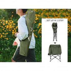 Стілець складаний Naturehike CNK23JU0001, темно-зелений Стілець складаний Naturehike CNK23JU0001, темно-зелений