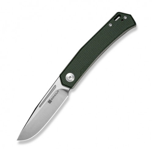Ніж складаний кишеньковий Sencut Braxx, (7.93 см) D2 / Canvas Micarta зелений Ніж складаний кишеньковий Sencut Braxx, (7.93 см) D2 / Canvas Micarta зелений