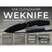 Ніж складаний туристичний Weknife Dressytak (8.6 см) Bohler M390 / Titanium чорний