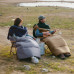Спальник з капюшоном Naturehike Sunny Day PL02 U350 CNK2550WS028, (6°C), правий, коричнево-зелений