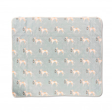 Килимок для пікніка Naturehike CNK2350WS010 170*200 см, блакитний із принтом