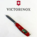 Ніж Victorinox Spartan Zodiac 91мм,12функ,черв ,Зелений дракон на дереві